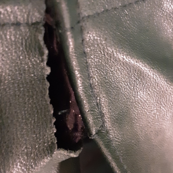 Genuine Leather d & co. 2X Jacket Forest Green - Picture 5 of 7